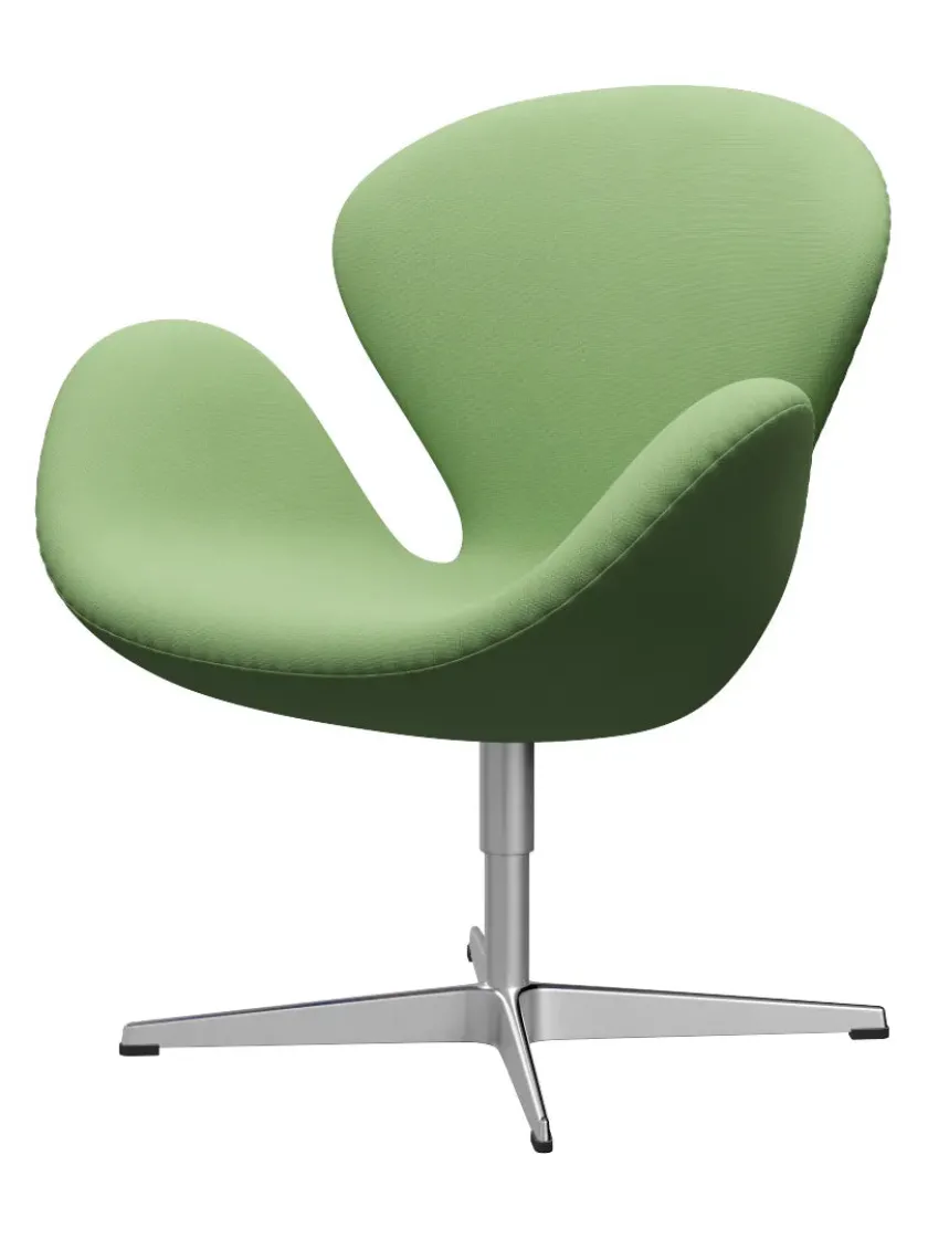 Fritz Hansen 3320 Svanen i stof (prisgruppe 1) af Arne Jacobsen> Lænestole