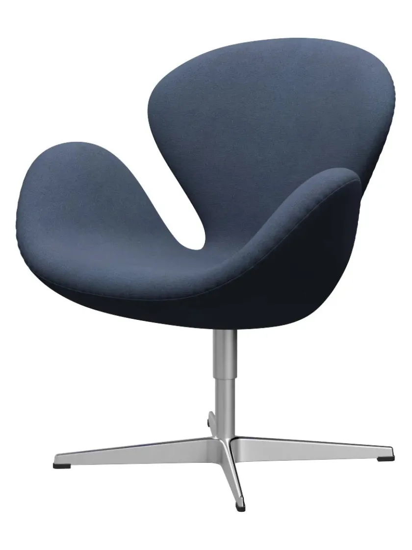 Fritz Hansen 3320 Svanen i stof (prisgruppe 1) af Arne Jacobsen> Lænestole