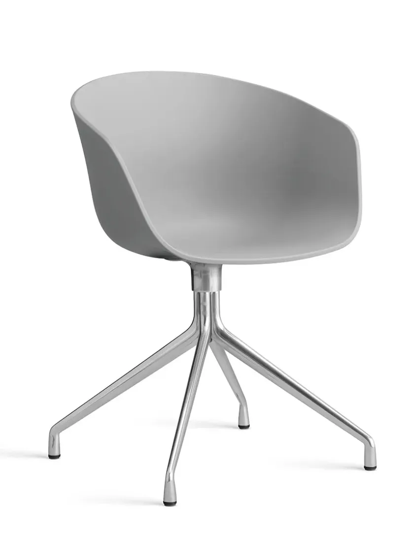 HAY About a Chair AAC52 Forsidepolstret, sort skal fra> Kontorstole