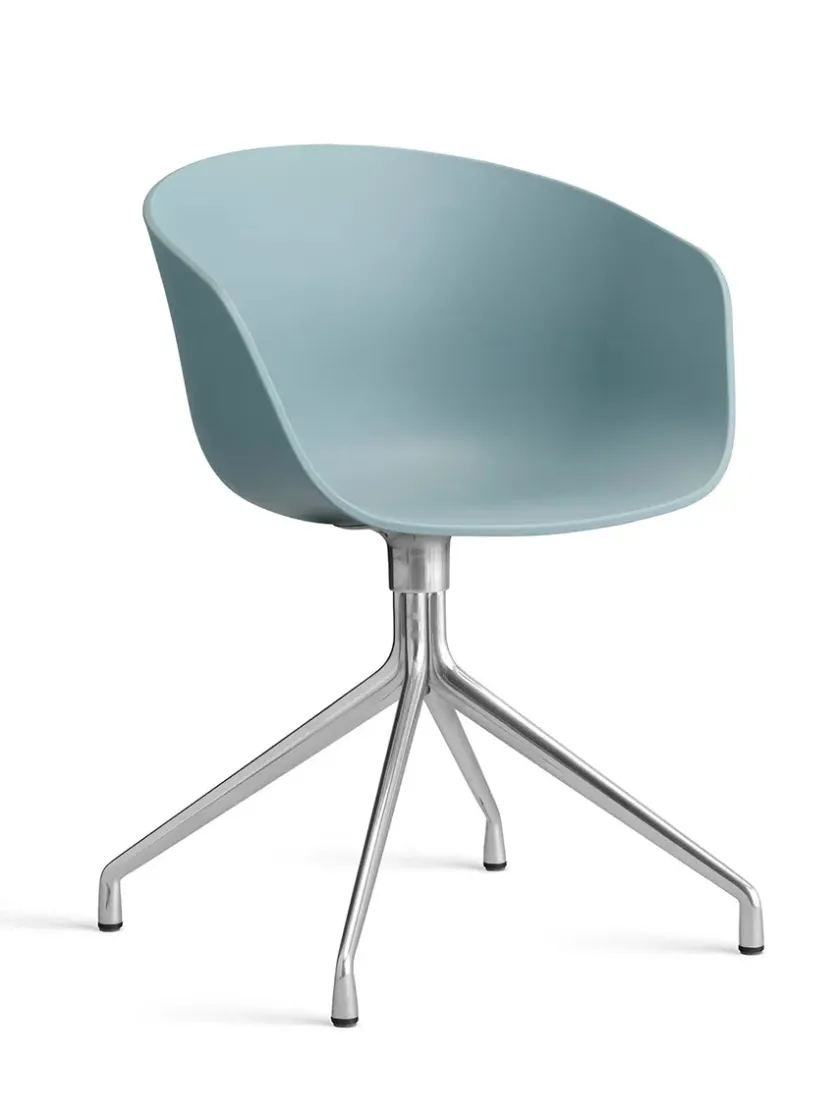 HAY About a Chair AAC52 Forsidepolstret, sort skal fra> Kontorstole