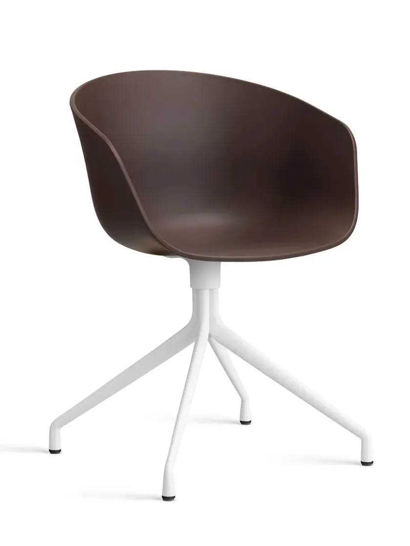 HAY About a Chair AAC52 Forsidepolstret, sort skal fra> Kontorstole