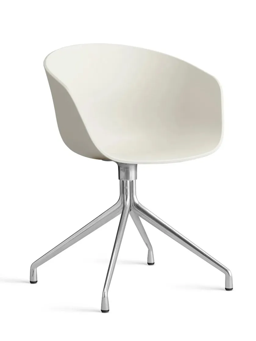 HAY About a Chair AAC52 Forsidepolstret, sort skal fra> Kontorstole