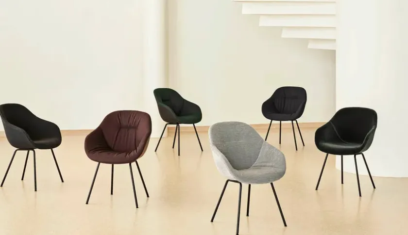 HAY About a Chair AAC123 Soft fra> Spisebordsstole