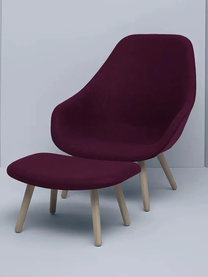 HAY About a Lounge Chair high AAL92 fra> Lænestole