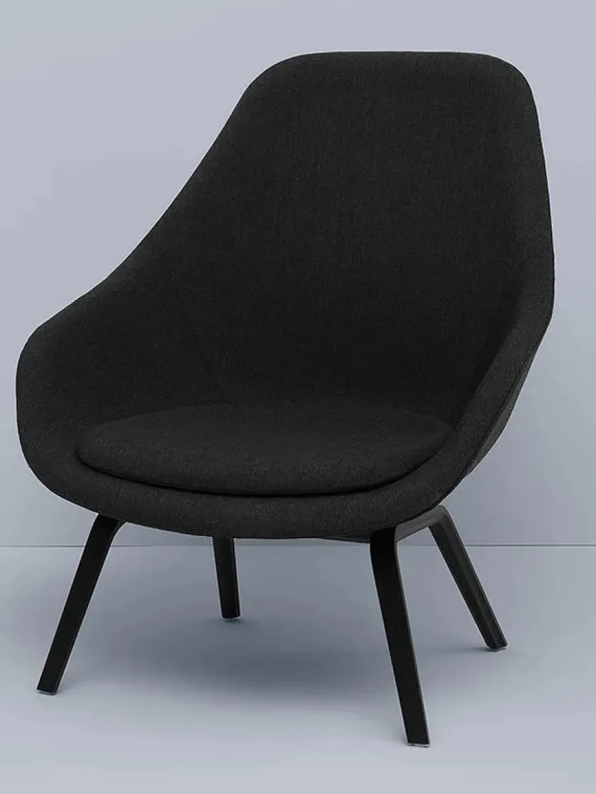 HAY About a Lounge Chair high AAL92 fra> Lænestole