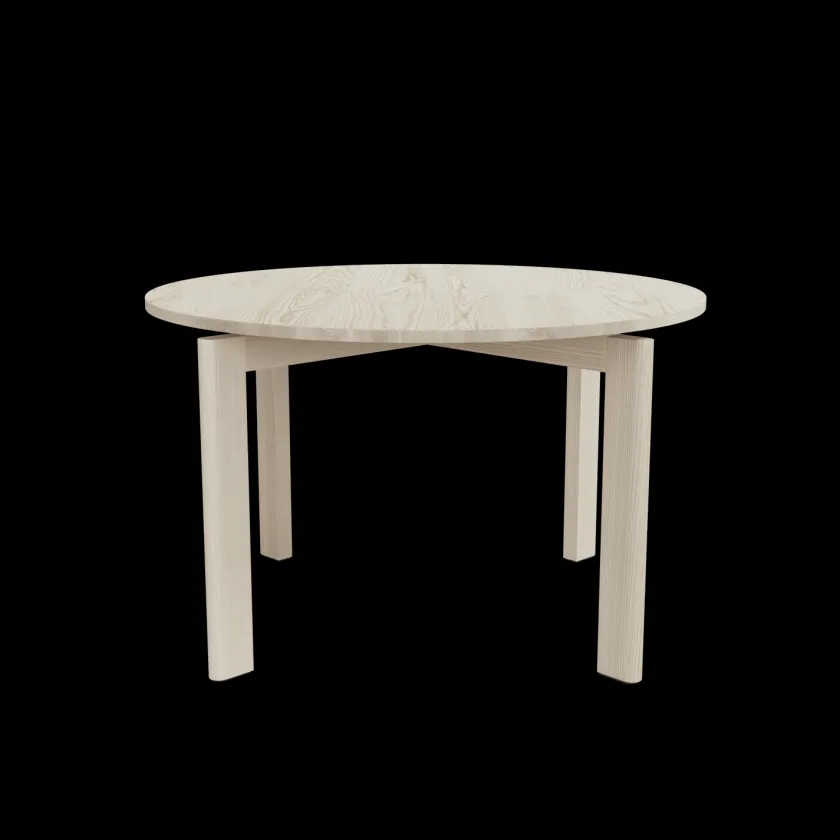 Fritz Hansen After Dining Table Ø120, ash fra> Spiseborde