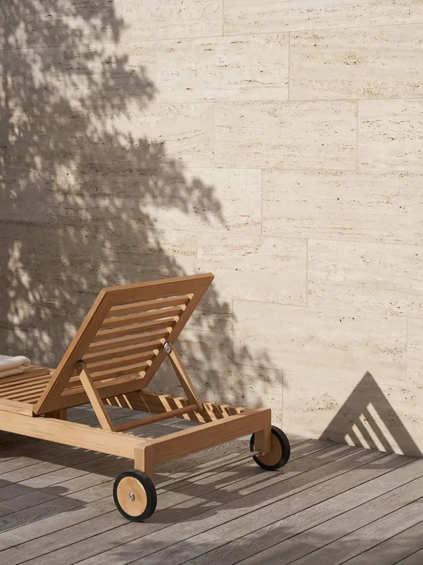Carl Hansen & Søn AH604 Outdoor Lounger fra> Solvogne/Liggestole