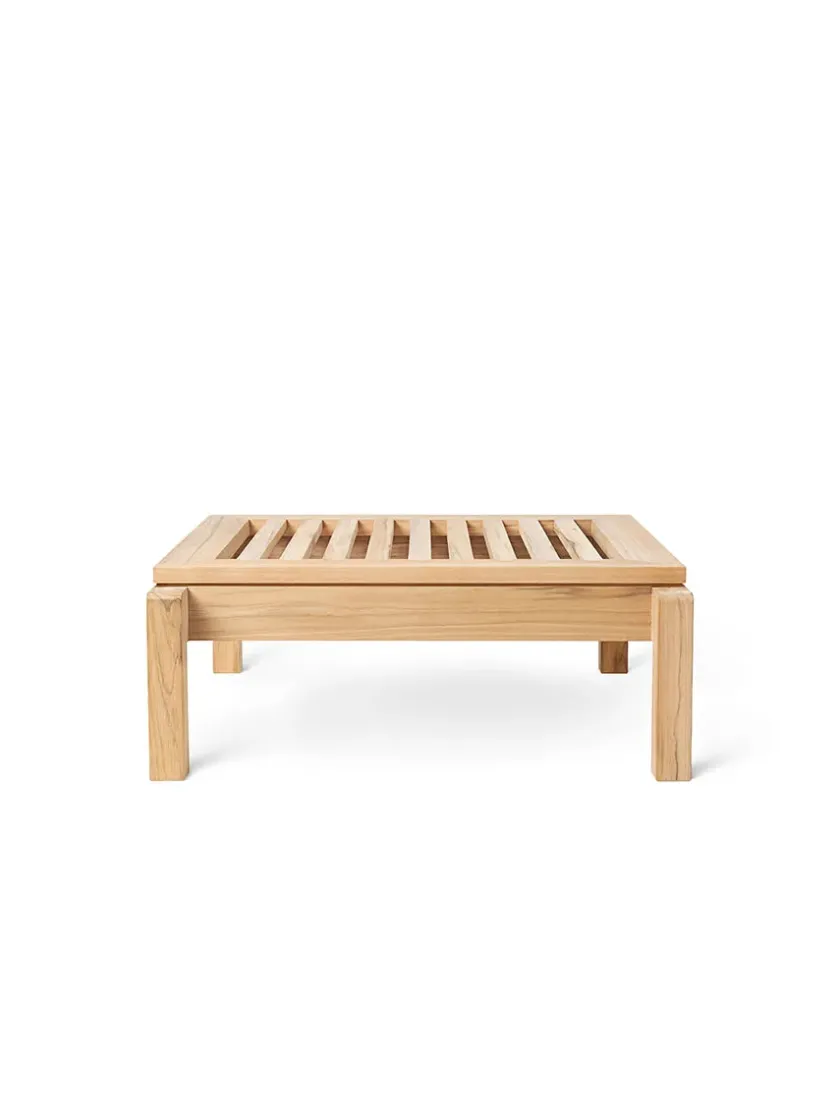 Carl Hansen & Søn AH604F Outdoor Lounger Fodskammel fra> Udendørs Loungemøbler|Havestole