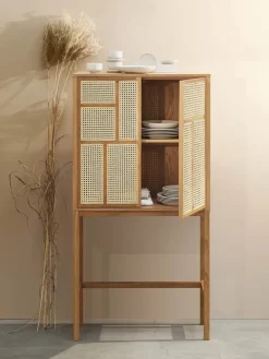 Design House Stockholm Air Cabinet, oak/cane fra><noscript><img width=