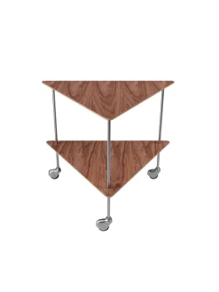 Fritz Hansen AJ Trolley, valnød af Arne Jacobsen><noscript><img width=
