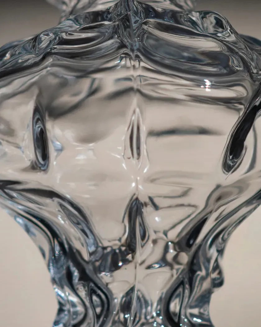 Hein Studio Ammonit Vase, new smoke fra> Vaser