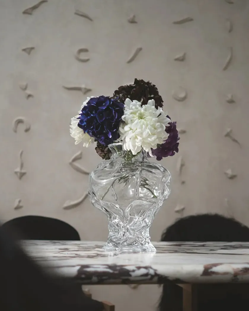 Hein Studio Ammonit Vase, new smoke fra> Vaser