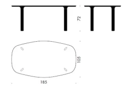 Fritz Hansen Analog Bord JH63 fra><noscript><img width=