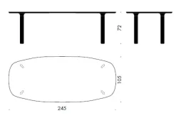 Fritz Hansen Analog Bord JH83 fra><noscript><img width=