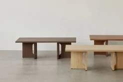 Audo Copenhagen Androgyne Lounge Table, Calacatta Viola / Wood fra><noscript><img width=