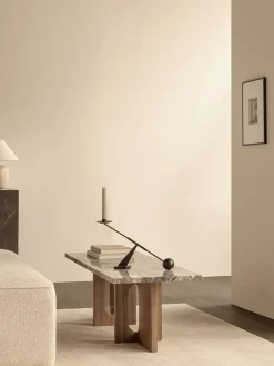 Audo Copenhagen Androgyne Lounge Table, Calacatta Viola / Wood fra><noscript><img width=