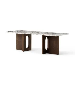 Audo Copenhagen Androgyne Lounge Table, Calacatta Viola / Wood fra><noscript><img width=