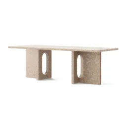Audo Copenhagen Androgyne Lounge Table, grey galaxy marble/wood fra><noscript><img width=