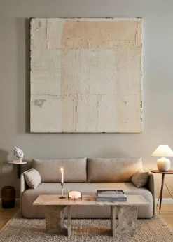 Audo Copenhagen Androgyne Lounge Table, stone/marble fra><noscript><img width=