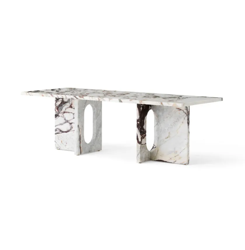 Audo Copenhagen Androgyne Lounge Table, stone/marble fra> Sofaborde