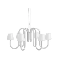 HAY Apollo Chandelier 745, hvid opalglas fra> Lysekroner|Spots