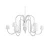 HAY Apollo Chandelier 1065, hvid opalglas fra> Lysekroner|Spots