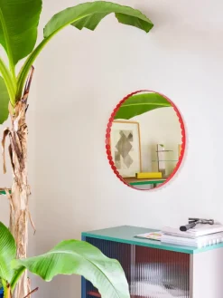 HAY Arcs Mirror Rectangle M, green fra><noscript><img width=