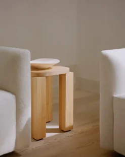 New Works Atlas Stool, Smoked Oak fra><noscript><img width=