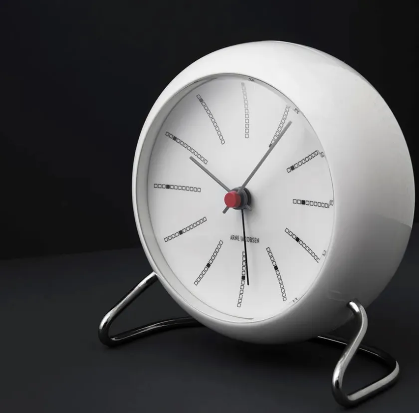 Arne Jacobsen Clocks Bankers Bordur, sort af Arne Jacobsen> Gaver Til Ham