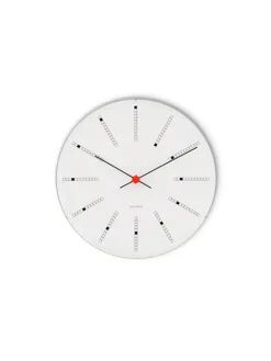 Arne Jacobsen Clocks Bankers club vægur af Arne Jacobsen (Ø: 16)><noscript><img width=