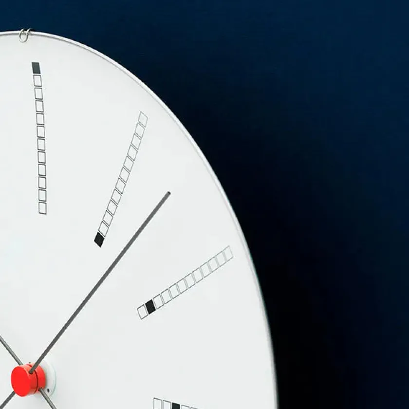 Arne Jacobsen Clocks Bankers club vægur af Arne Jacobsen (Ø: 29)> Gaver Til Ham|Vægure