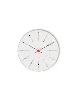 Arne Jacobsen Clocks Bankers club vægur af Arne Jacobsen (Ø: 48)><noscript><img width=