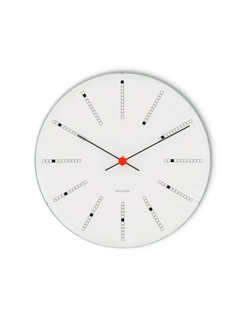 Arne Jacobsen Clocks Bankers club vægur af Arne Jacobsen (Ø: 21)> Gaver Til Ham|Vægure