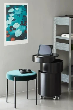 Verpan Barboy Sidebord, blå af Verner Panton><noscript><img width=