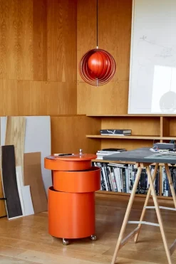 Verpan Barboy Sidebord, sort af Verner Panton><noscript><img width=