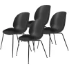 GUBI Beetle Chair, conic base 4 stk. fra> Spisebordsstole