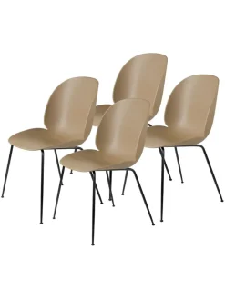 GUBI Beetle Chair, conic base 4 stk. fra><noscript><img width=