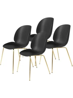 GUBI Beetle Chair, conic base 4 stk. fra><noscript><img width=