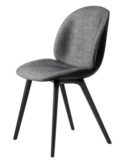 GUBI Beetle Chair, forsidepolstret, sort skal fra><noscript><img width=