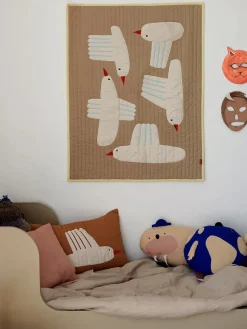 Ferm Living Bird quiltet pude fra><noscript><img width=