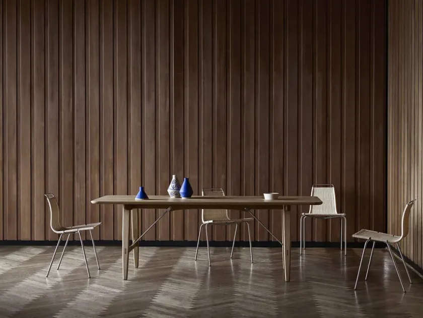 Carl Hansen & Søn BM1160 Jagtbordet, 210 x 95 cm af Børge Mogensen> Spiseborde