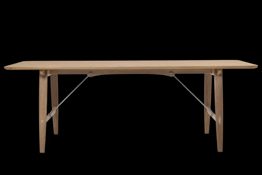 Carl Hansen & Søn BM1160 Jagtbordet, 210 x 95 cm af Børge Mogensen> Spiseborde