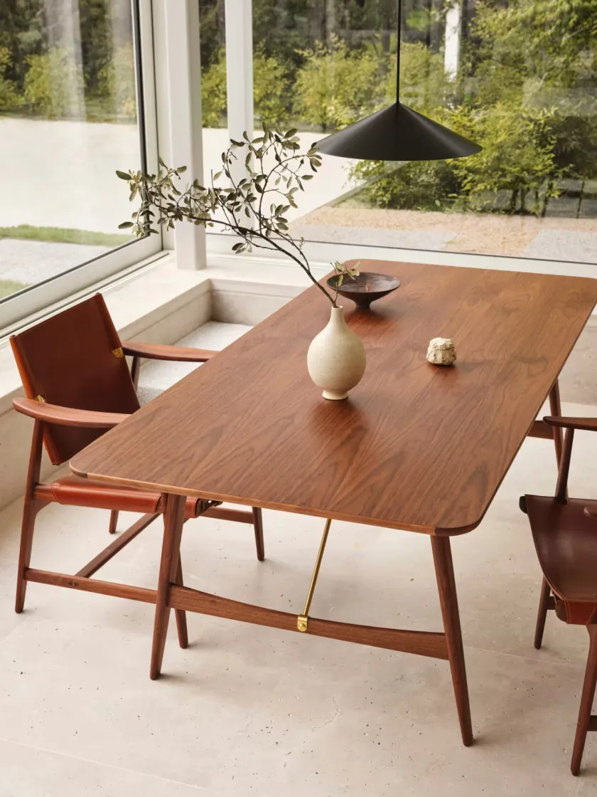 Carl Hansen & Søn BM1160 Jagtbordet, 210 x 82 cm. af Børge Mogensen> Spiseborde