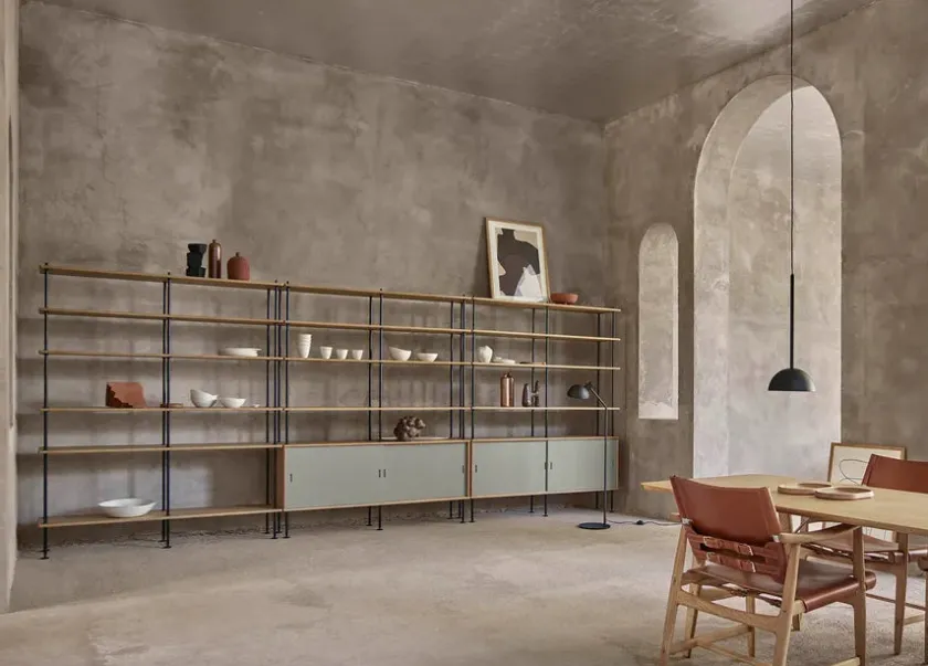 Carl Hansen & Søn BM0253-4 Reol af Børge Mogensen> Reoler