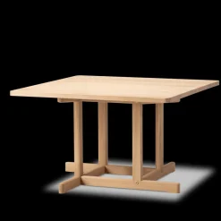 Fredericia Furniture BM80 Shaker sofabord, rundt af Børge Mogensen><noscript><img width=