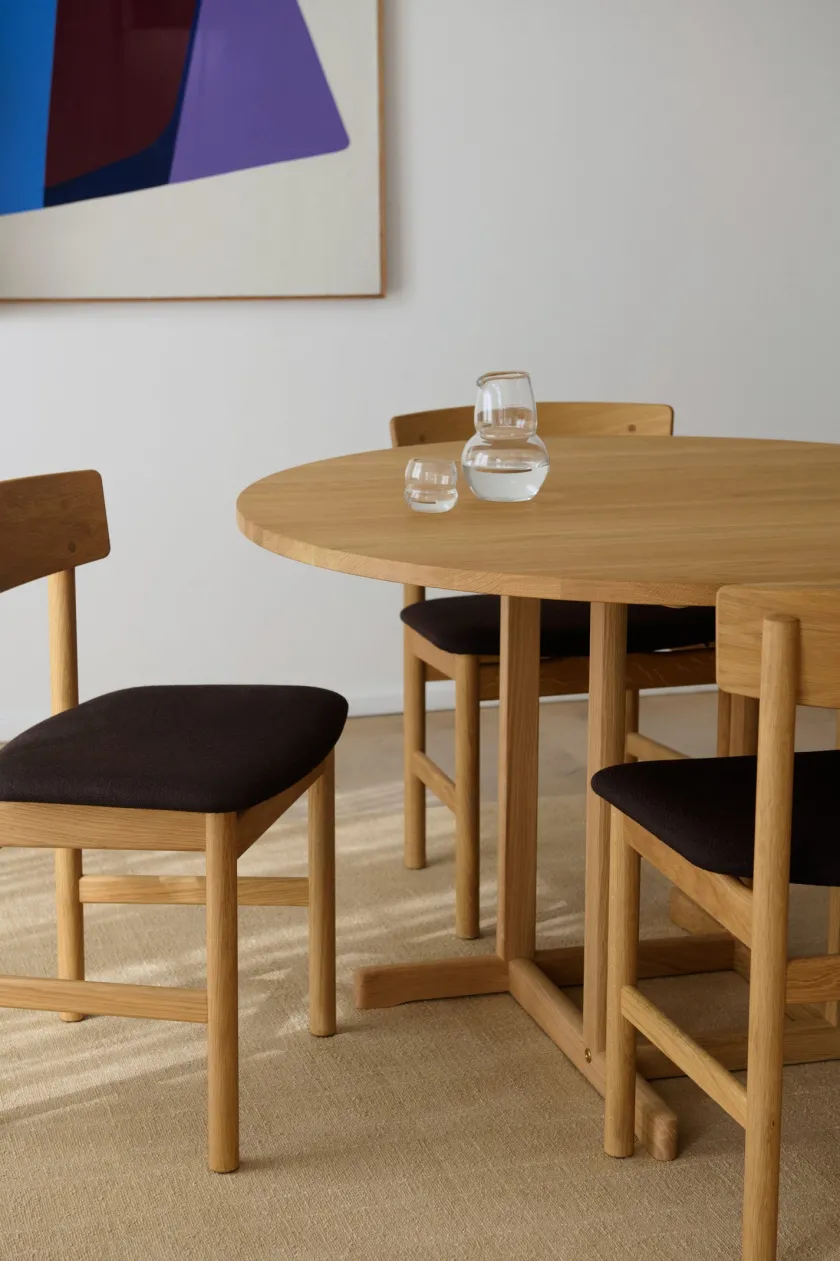 Fredericia Furniture BM80 Shaker spisebord, firkantet af Børge Mogensen> Spiseborde