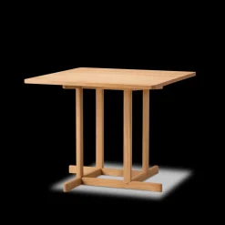 Fredericia Furniture BM80 Shaker spisebord, rundt af Børge Mogensen><noscript><img width=