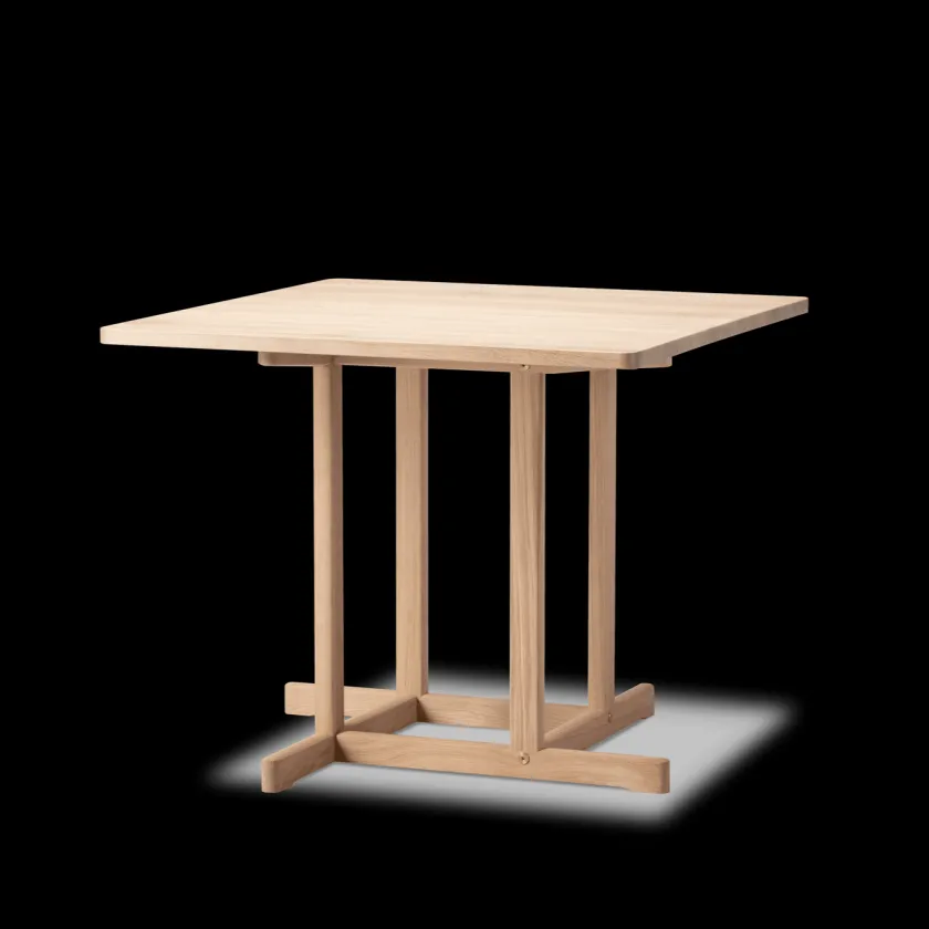 Fredericia Furniture BM80 Shaker spisebord, rundt af Børge Mogensen> Spiseborde