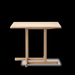 Fredericia Furniture BM80 Shaker spisebord, rundt af Børge Mogensen><noscript><img width=