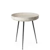 Mater Bowl table coffee waste grey fra> Sofaborde